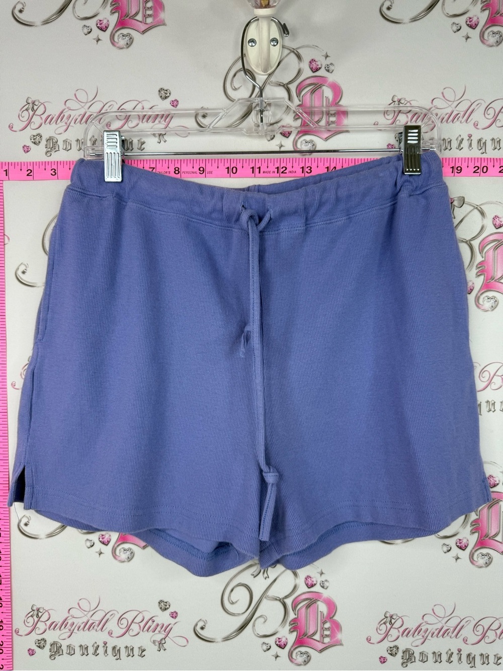 Coconut Joe shorts blue purple Casual Drawstring Athletic Shorts in Lavender